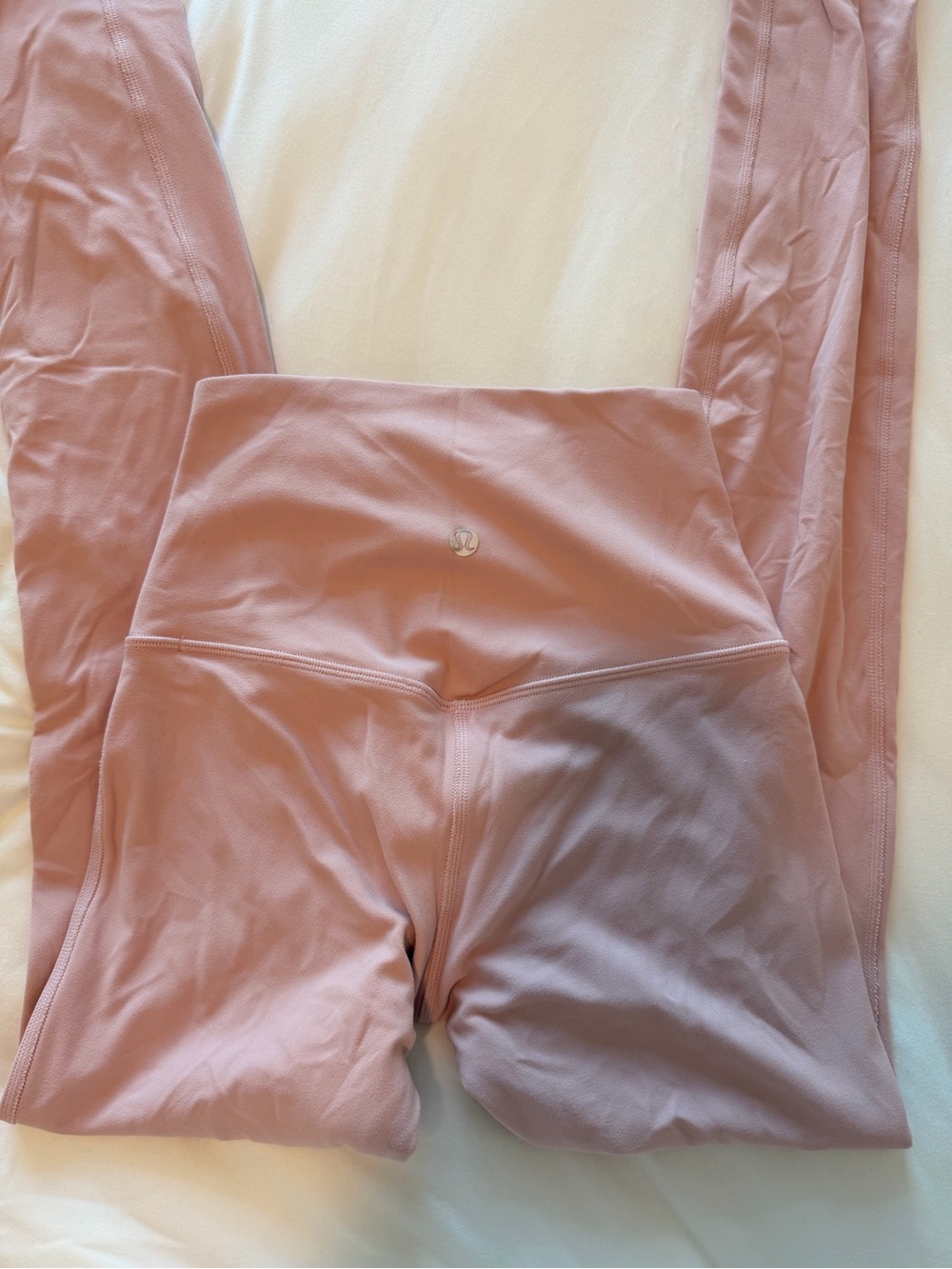 lululemon athletica Blush Pink High-Waist Leggings